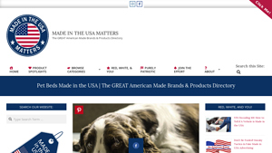 Pet Beds Made in the USA | The GREAT American Made Brands & Products ... - dog beds made in the usa