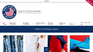 Children's Clothing & Apparel - Made in the USA Matters - childrens clothes made in usa