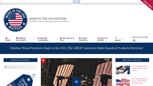 Outdoor Wood Furniture Made in the USA | The GREAT American Made Brands ... - outdoor furniture made in usa