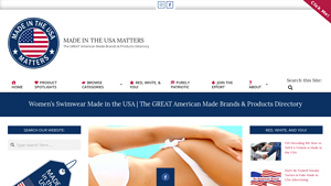 Women's Swimwear Made in the USA | The GREAT American Made Brands ... - swimsuits made in usa