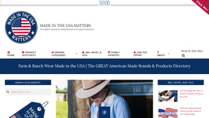 Farm & Ranch Wear Made in the USA | The GREAT American Made Brands ... - clothes brands made in usa