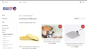 Cookware & Bakeware - MadeinUSAForever - stainless steel bakeware made in usa