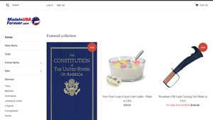 MadeinUSAForever Dedicated to Made in USA, American Made Products - made in usa products website