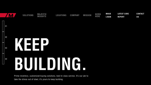 Majestic Steel USA – Right steel. Right solutions. Right Timing ... - steel companies usa