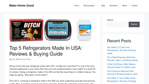 Top 5 Refrigerators Made In USA: Reviews & Buying Guide - fridge made in usa