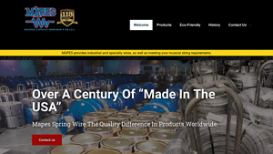 Mapes Wire: Welcome - steel mills in usa map