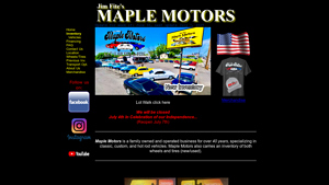 Maple Motors Inc. - Hendersonville, TN - classic auto usa