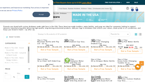 Made in the USA Custom Drinkware | Logo Water Bottles & Mugs - coffee cups made in usa