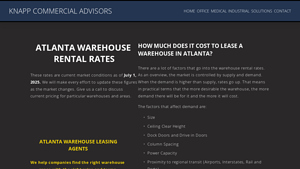 Marietta Cre - Atlanta Warehouse Rental Rates
