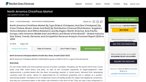 North America Chickpeas Market | US, Canada | 2024 to 2029 - chickpea exporter usa