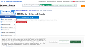 OEM Plants - Key Locations