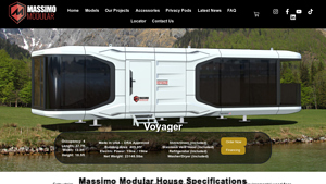 Voyager - Massimo Modular - capsule house made in usa price