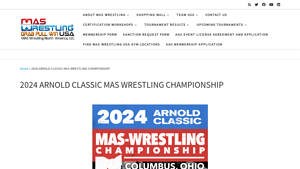 2024 Arnold Classic Mas Wrestling Championship - arnold sports festival usa