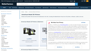 American-Made 3D Printers - MatterHackers - 3d printer made in usa