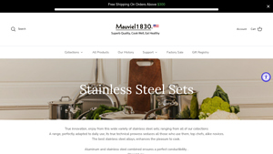 Stainless Steel Sets - Mauviel USA - stainless steel bakeware made in usa