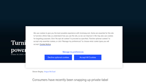 Turning private labels into powerhouse brands - McKinsey & Company - private label manufacturers usa