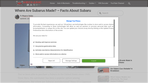 Where Are Subarus Made? - Facts About Subaru - Mechanic Base - are subarus made in usa