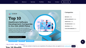 Top 10 Healthcare Software Development Companies in the USA (2025 ... - top 10 healthcare companies in usa