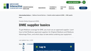 DME supplier basics - Medicare Interactive - medicare approved dme suppliers usa