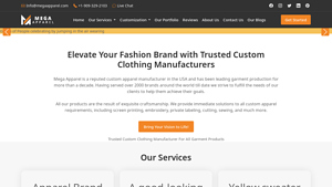 Mega Apparel - Custom Apparel Manufacturer