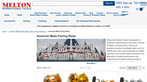 American Made Fishing Reels - Melton Tackle - reels made in usa