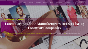 Latest Custom Shoe Manufacturers In USA List - shoe manufacturers in usa