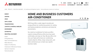 Home and Business Customers Air-Conditioner - Mitsubishi Heavy Industries - mitsubishi heavy industries air conditioner usa