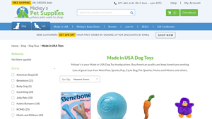 USA Made Toys for Dogs & Cats - Dog Chews & Treats - Page 2 - puppy toys made in usa