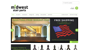 Midwest Stair Parts - Stair Iron Balusters, Metal Railing, Wrought Iron ... - stair parts usa