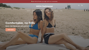 MIGA Swimwear | Sustainable Swimwear | Made in USA | Live in Swim - swimsuits made in usa