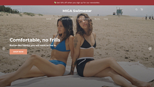 MIGA Swimwear | Sustainable Swimwear | Made in USA | Live in Swim - bathing suits made in usa