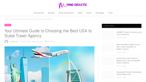 Choosing the Best USA to Dubai Travel Agency - minddrastic.com - best travel agency to work with for usa to dubai