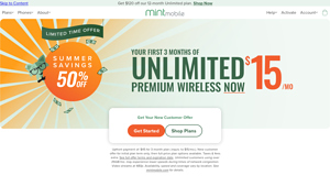 Mint Mobile | Wireless that's Easy, Online, $15 Bucks a Month - cell phone companies in usa