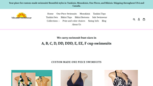 Custom Made Swimsuits Swimwear. Made in USA. - Mirasol Swimwear - bathing suits made in usa