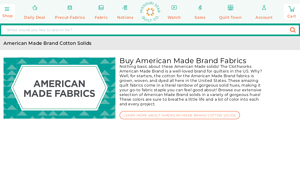 Buy American Made Brand Fabrics - Missouri Star Quilt Co. - quilts made in usa