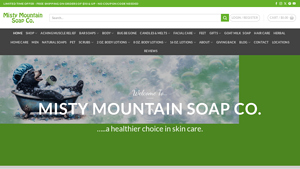 Misty Mountain Soap Company - hand made soaps for importing to usa on facebook