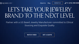 MJJ Brilliant - Leading Fine Jewelry Manufacturer Since 1982 - jewelry manufacturers usa