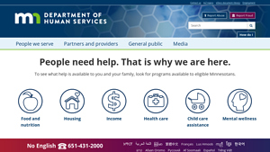 Minnesota Department of Human Services / Minnesota Department of Human ... - department of human services usa