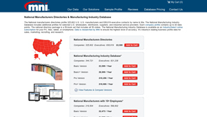 National Manufacturers Directories & Manufacturing Industry Database - MNI - usa manufacturer