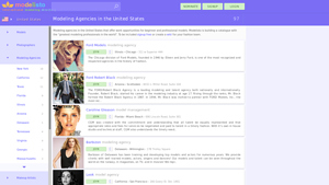 Modeling Agencies in the United States · Modelisto - model agency usa