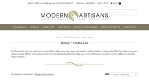 Handcrafted Mugs Made in the USA | Modern Artisans Pottery - coffee cups made in usa