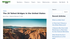 The 20 Tallest Bridges in the United States - Money Inc - tallest bridge usa