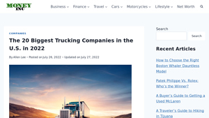 The 20 Biggest Trucking Companies in the U.S. in 2022 - Money Inc - largest trucking companies in usa