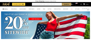 Best Online Fabric Store for Designers, Home and DIY | Mood Fabrics - largest fabric store in usa
