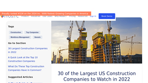30 of the Largest US Construction Companies to Watch in 2022 - major construction companies in usa