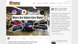 Where Are Subarus Made and Who Manufactures Subaru Cars? - are subarus made in usa
