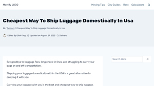 Cheapest Way To Ship Luggage Domestically In Usa - ship luggage within usa