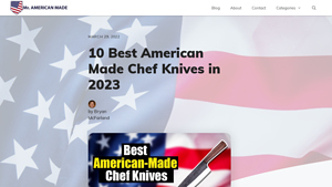 10 Best American Made Chef Knives in 2023 - MrAmericanMade.com - chef knife made in usa