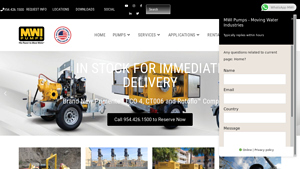 MWI Pumps: Industrial Water Pump Manufacturers - pumps in usa