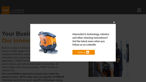 TASKI - Let us help you find your ULTIMATE cleaning machine. - buffers usa